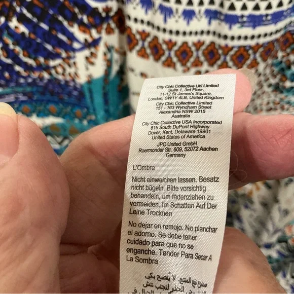 AVENUE Women's Plus Size Escape Relaxed Maxi Dress - Picture 8 of 8